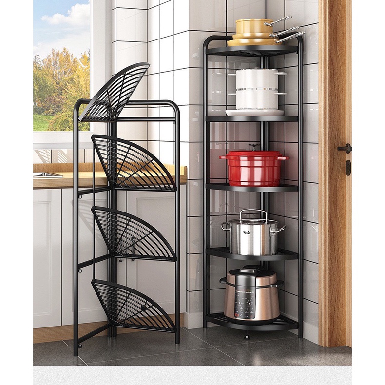 ✅FREESHIP✅ KỆ MỞ GÓC TƯỜNG CAO CẤP THÉP CARBON KHÔNG GỈ