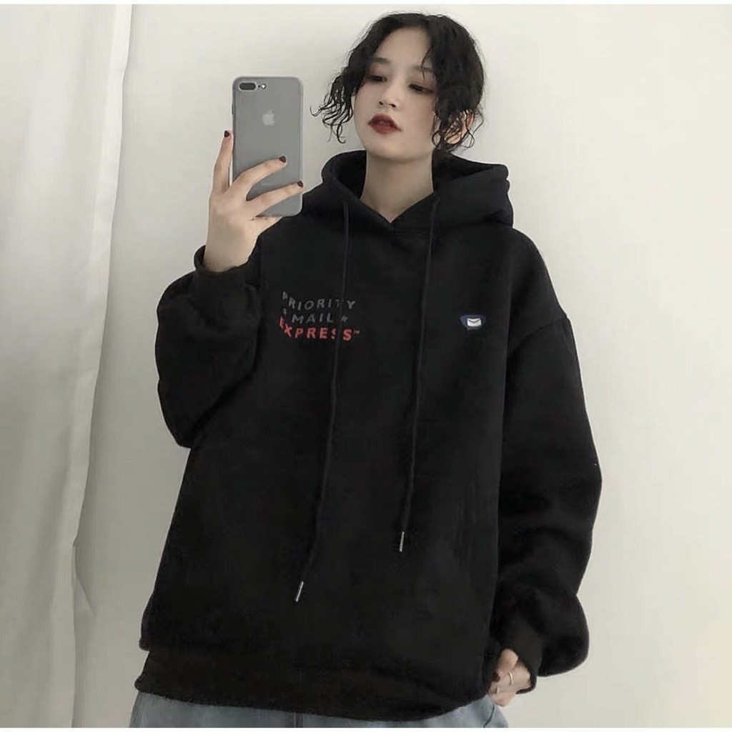 Áo hoodie nam nữ Lá Thư Mail cách Mặt Cười, Áo sweater nỉ bông ULZZANG form rộng Unisex Siêu Đẹp vải Dày Tomx HD4 | WebRaoVat - webraovat.net.vn