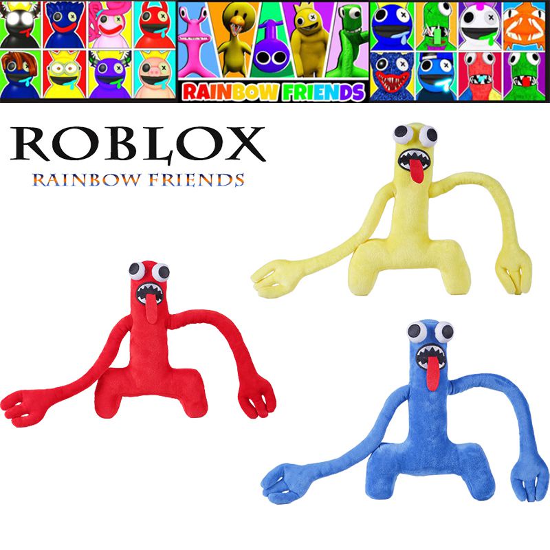 Đồ chơi nhồi bông hoạt hình nhân vật những người bạn cầu vồng Roblox làm quà tặng giáng sinh cho trẻ em