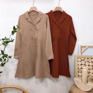 Váy len cổ Đức