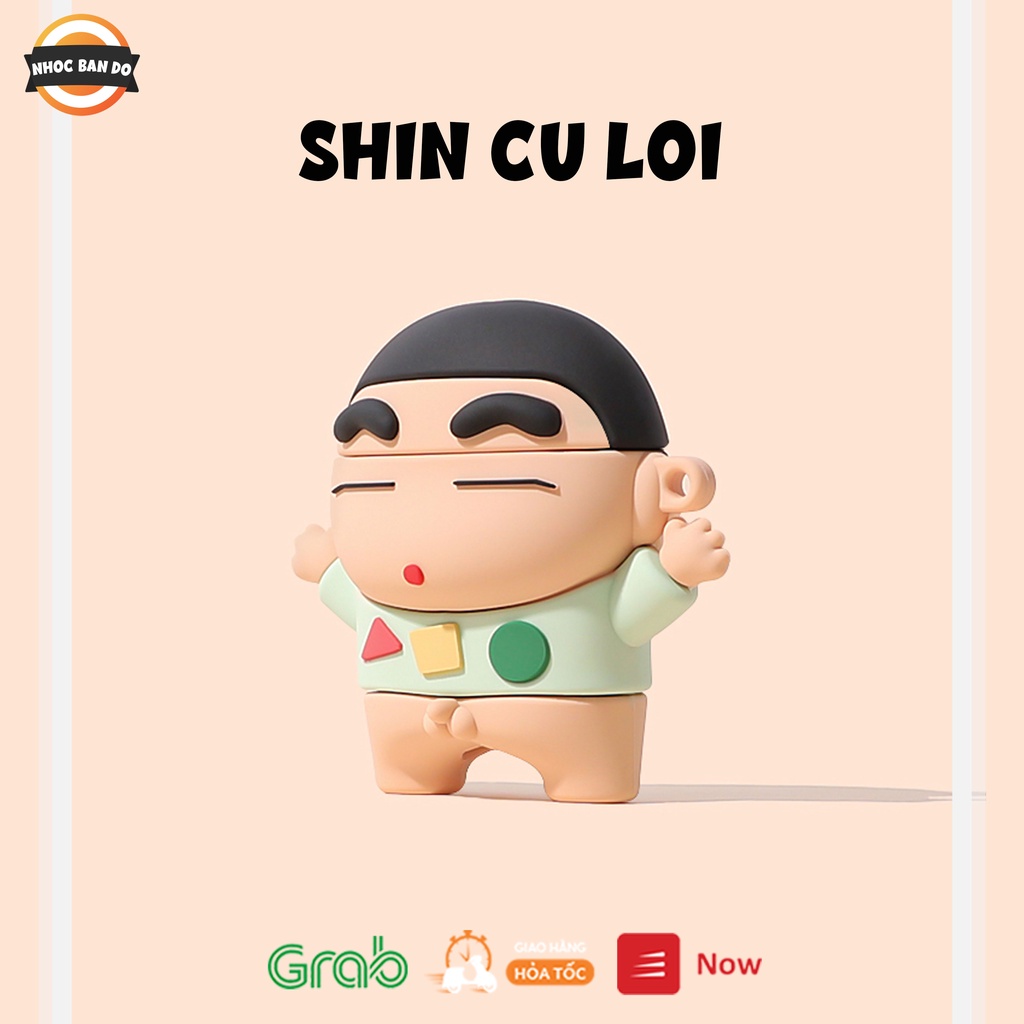 Ốp airpod 2/3/1/pro, case/vỏ bảo vệ tai nghe bluetooth airpods hộp đựng, SHIN CÙ LOI - Nhóc bán đồ