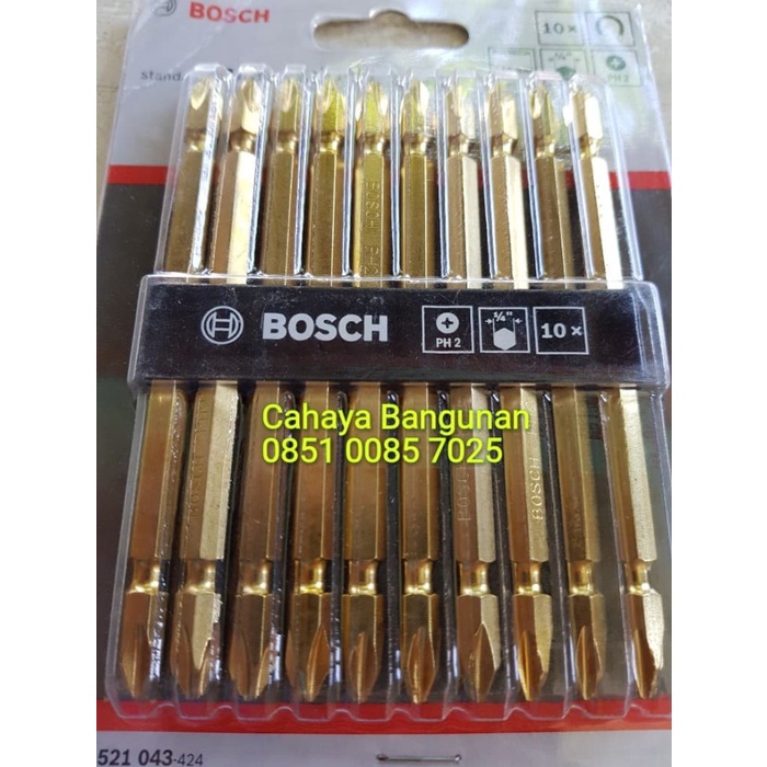 Tua Vít Dài 50 Mũi Khoan Plus Bosch 110mm