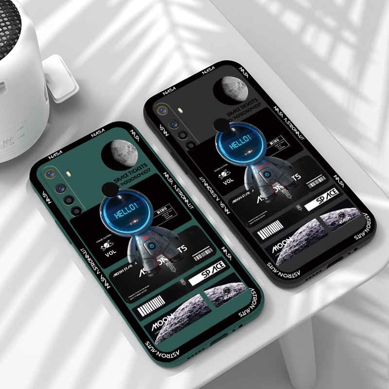 Ốp Điện Thoại Tpu Mềm Chống Sốc Hình NASA Cho Realme C3 5i 5 Realme 6i 6 Pro 9i 7 7Pro 8 5G 9 Pro Plus 5G C35