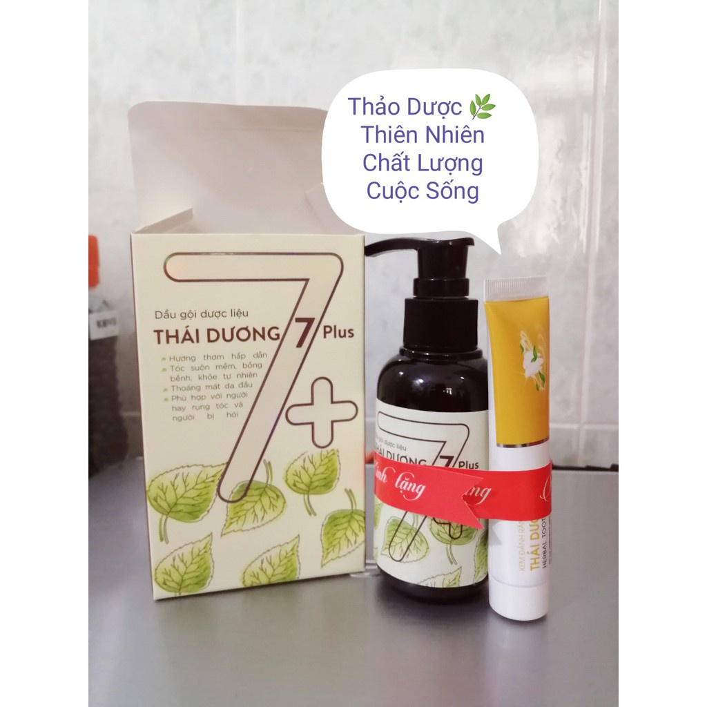 Thái Dương 7 Plus 100ml Dùng Cho Tóc Xơ , Chẻ Ngọn + Tặng Kem Đánh Răng Thái Dương 20g