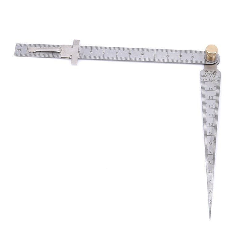 Set 2 Thước Đo Khe Hở Chuyên Dụng 0-15mm Bằng Thép Không Gỉ