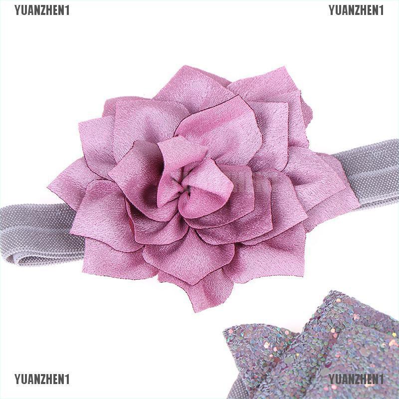 [YUANZHEN1] Set 3 Băng Đô Hoa Cho Bé Gái Sơ Sinh