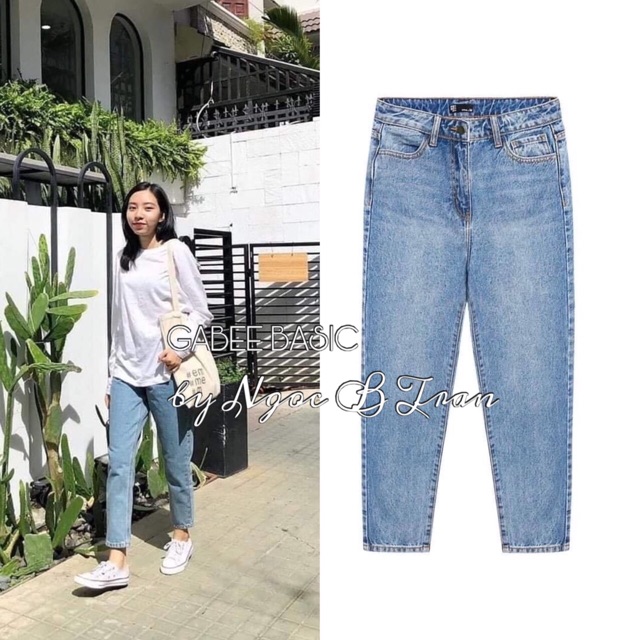 QUẦN BAGGY CHẤT JEAN