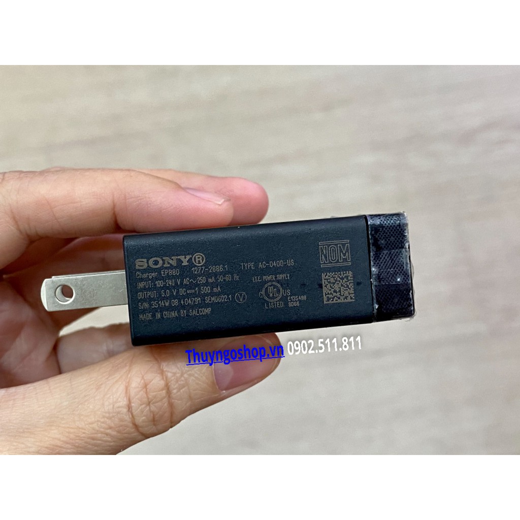 Sạc Sony EP880 + cáp sạc Micro EC803