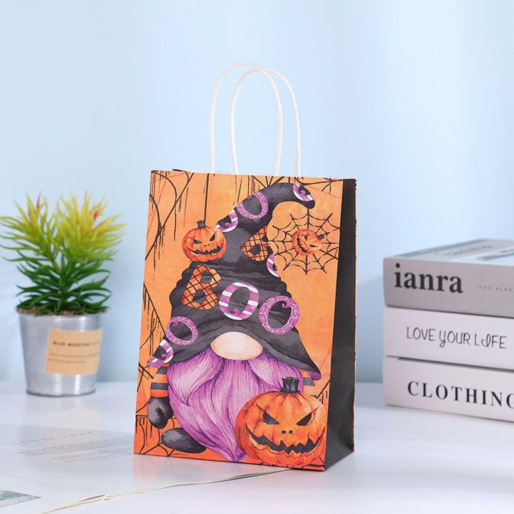 Set 12 Túi Đựng Kẹo / Bánh Quy Trang Trí Halloween