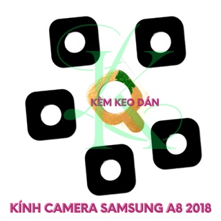 Kính camera thay thế cho SA A8 2018 kèm keo dán