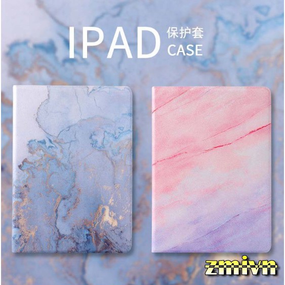 Bao da ipad Mini 1/2/3/4/5 , ipad Air 1 2 gen 5/6 , ipad 2/3/4, ipad 10.5 pro , ipad air 3 , ipad 10.2 họa tiết Vân đá