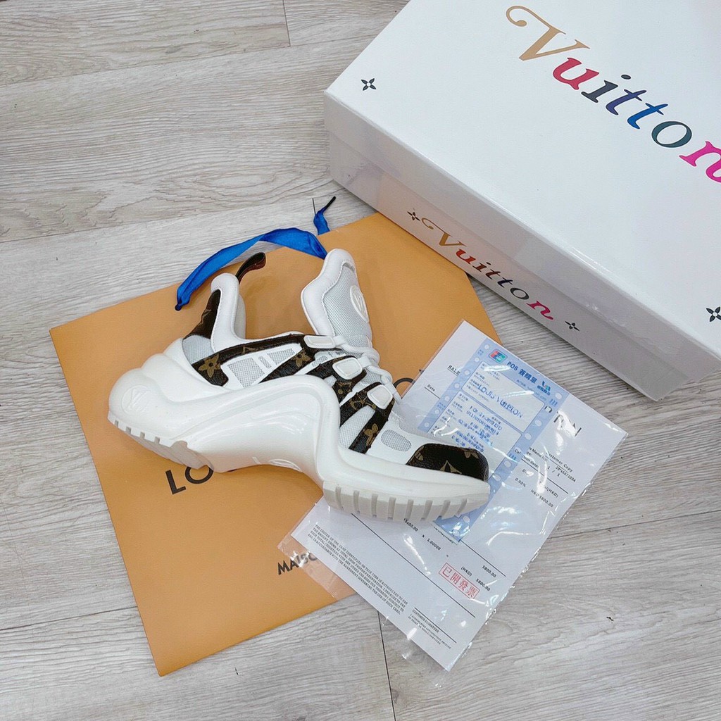 Giầy Thể thao sneaker đen trắng full box bill túi