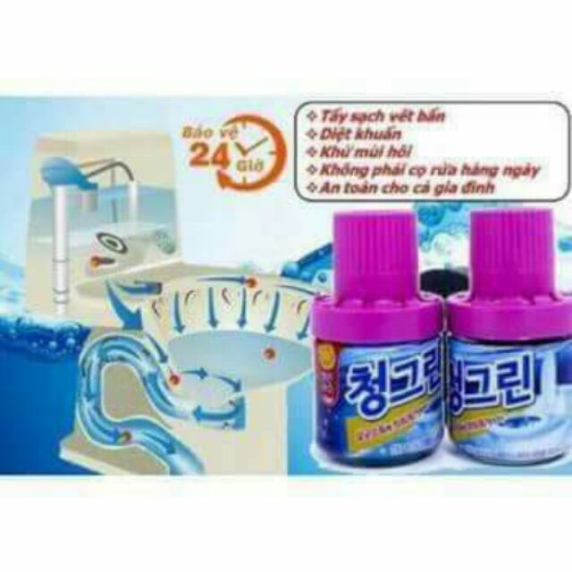 Combo 5 cốc tẩy bồn cầu