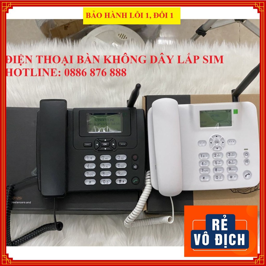 ☎️ Điện Thoại Để Bàn Dùng Mọi Loại Sim, Gắn Mọi Loại Sim - Huawei F316, F317 GSM Chính Hãng