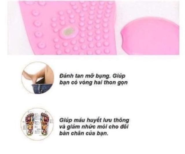 Bàn Xoay Eo Có Bàn Chân, Xoay Eo Giảm Cân - Thiết bị xoay eo thiết bị tập thể dục tiện lợi Làm Đẹp Tại Nhà