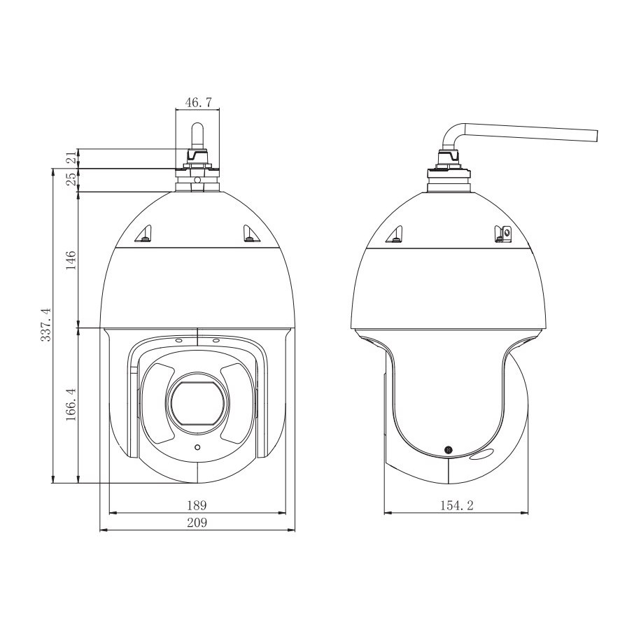 Camera Speed Dome HDCVI 2MP DAHUA DHSD59225HCLA Hàng chính hãng