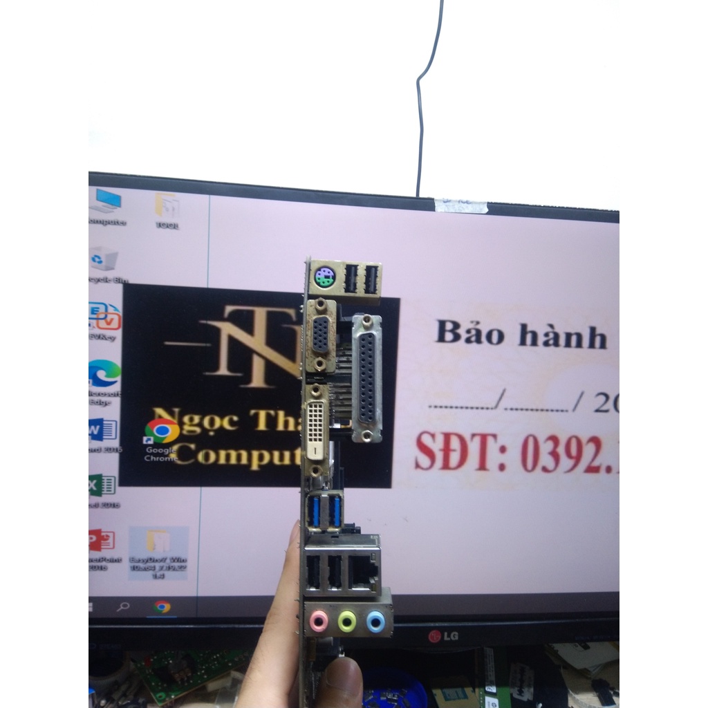 Main Giga B85 2khe RAMzin .Main chính hãng bóc máy văn phòng.Main socket 1150