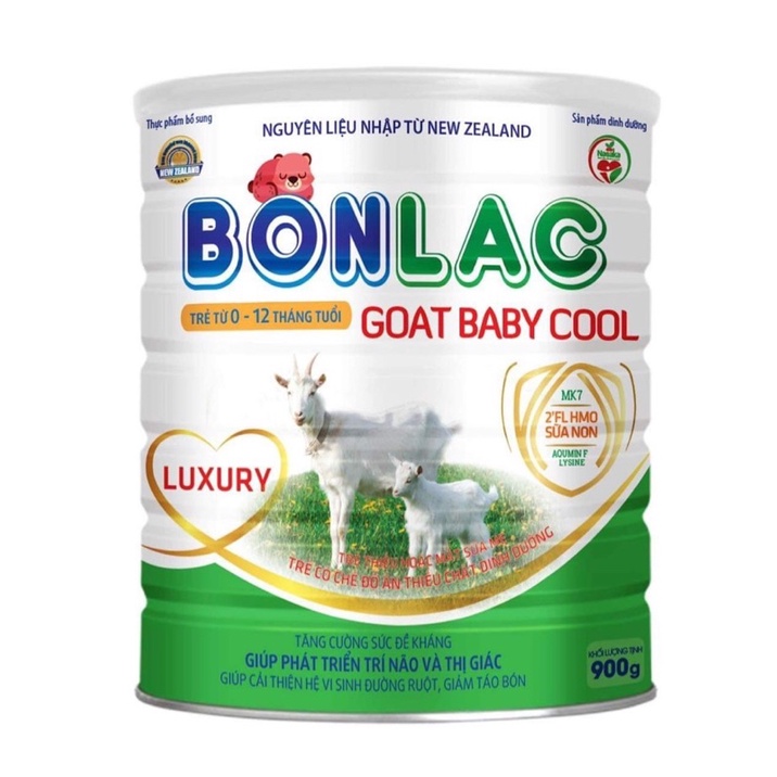 Sữa BONLAC GOAT BABY COOL 900G