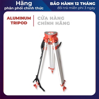 Chân máy thủy bình - máy toàn đạc chân nhôm cao cấp 2 khóa | hàng chuẩn có ảnh thật