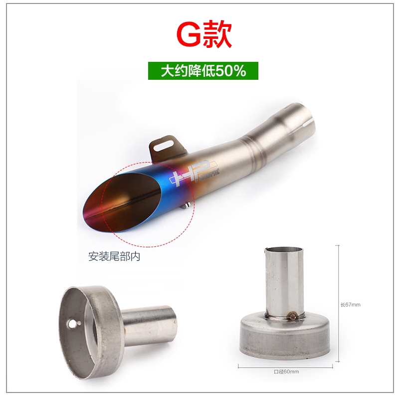 Bộ Giảm Thanh Cho Ống Pô Xe Máy