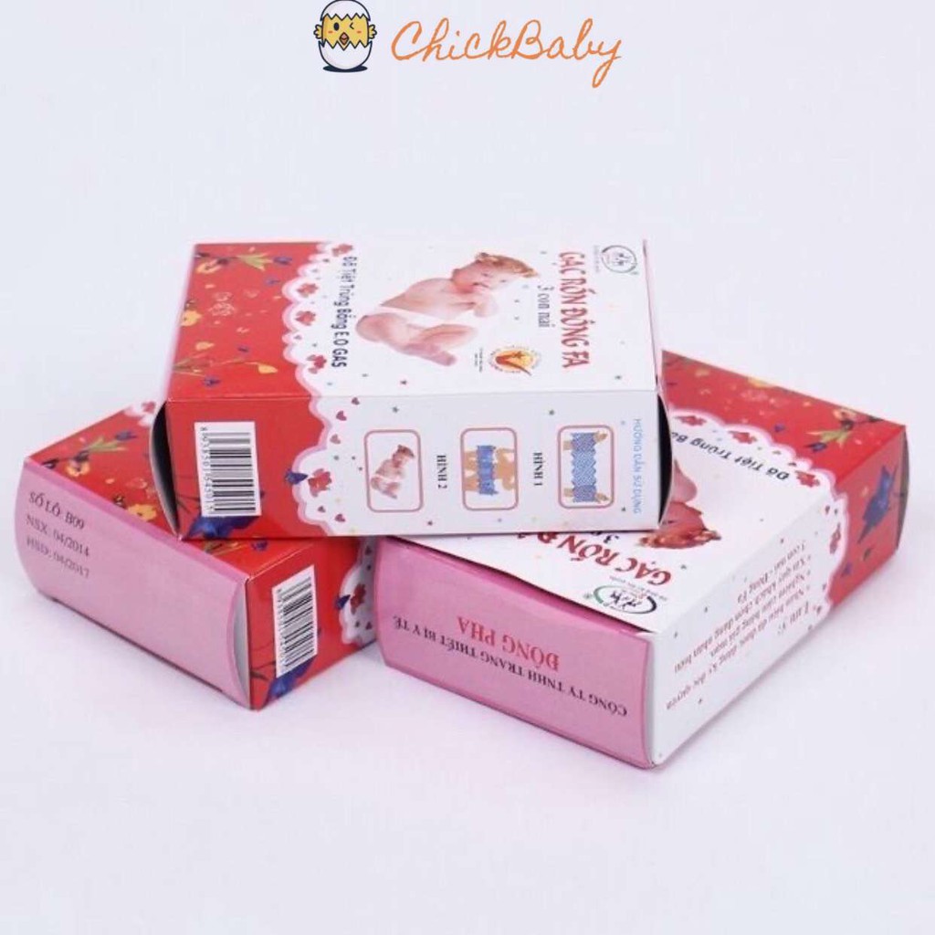 Băng rốn sơ sinh, gạc rốn cho bé, gạc băng rốn em bé Đông Pha vệ sinh an toàn ChickBabyShop