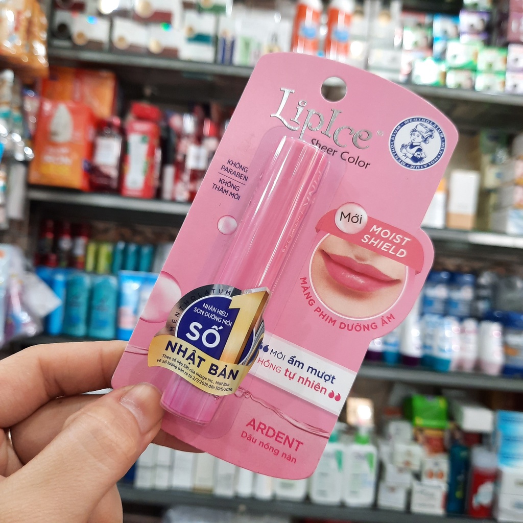 Son dưỡng có màu LipIce Sheer Color Ardent - Hương Dâu nồng nàn 2.4g