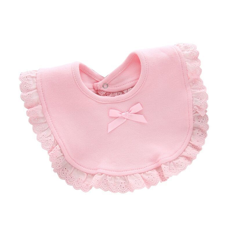 Yếm Ăn Vải Cotton Thân Thiện Với Da Dành Cho Bé Trai Và Bé Gái