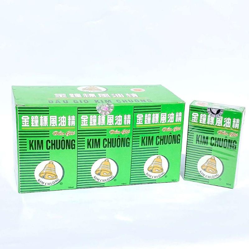 DẦU GIÓ XANH KIM CHUÔNG 3ml (hộp 12 chai)