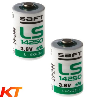 2 Pin Saft LS14250 _Pin LS14250; Pin nuôi nguồn PLC Saft LS14250 lithium 3.6v 1/2AA 1200mAh _Xuất xứ Pháp