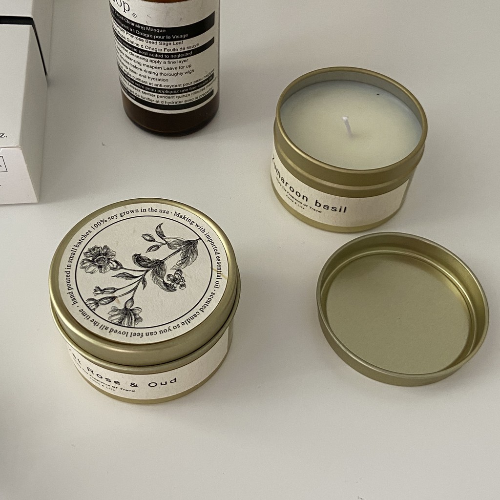 Nến thơm hộp thiếc