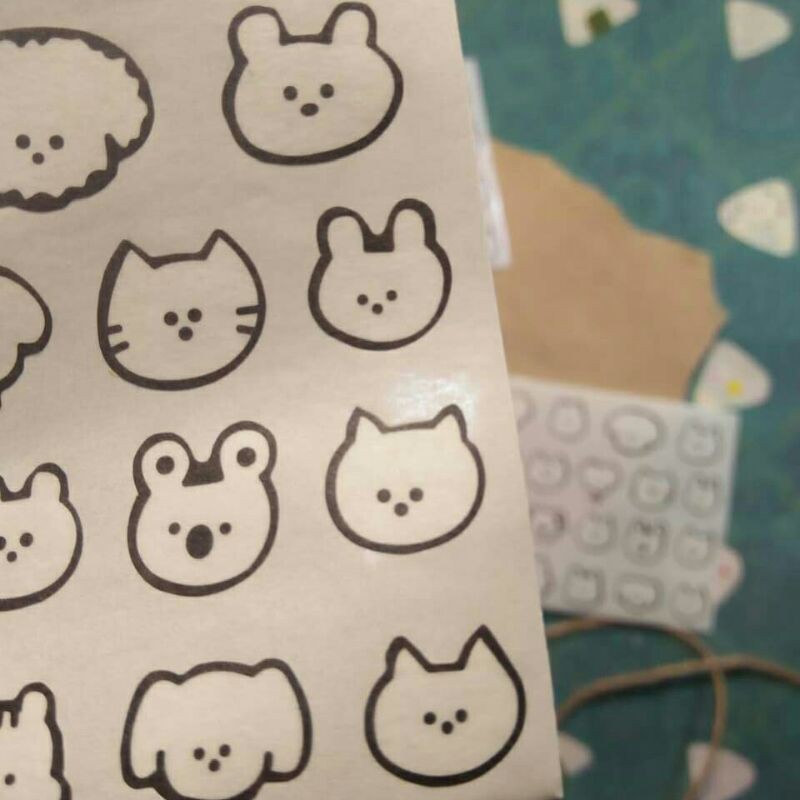 [WR] "Pepper Bear" - Sticker sheet