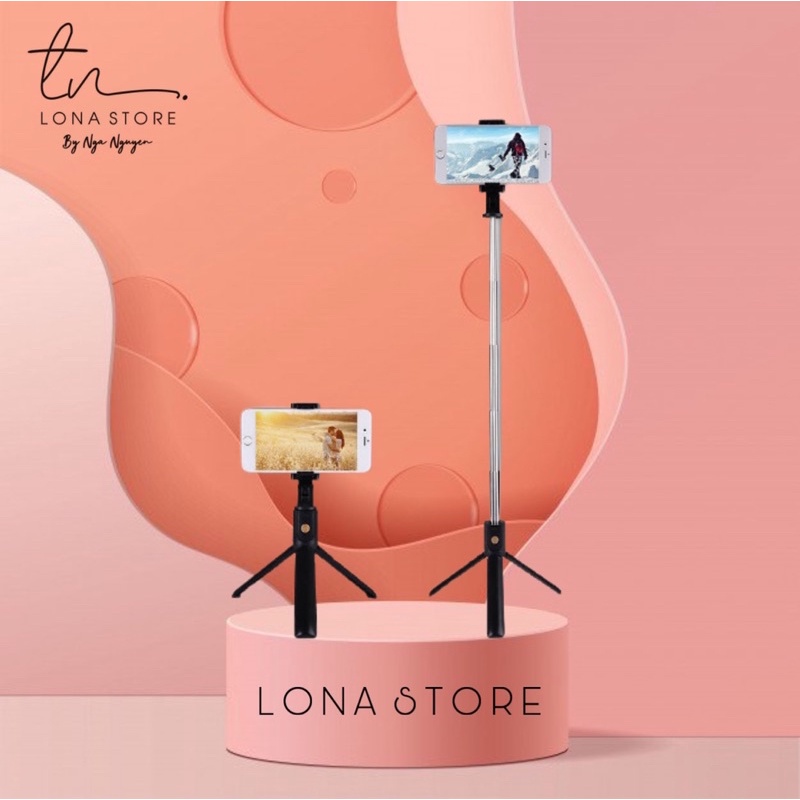 Gậy Chụp Ảnh Tự Sướng Bluetooth Đa Năng K12s Chụp Hình Selfie. | BigBuy360 - bigbuy360.vn