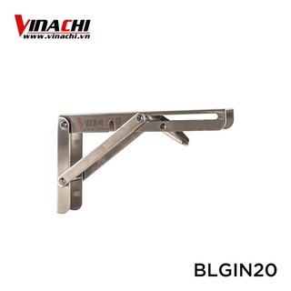 GIÁ ĐỠ BẢN LỀ GẬP INOX - BỘ 2 CÁI [HÀNG LOẠI 1]