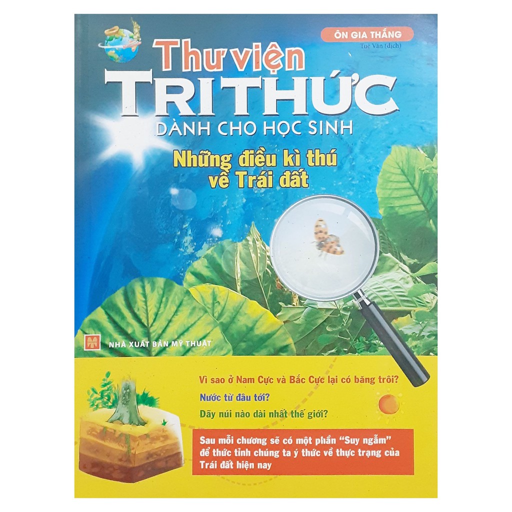 Sách - Thư Viện Tri Thức Dành Cho Học Sinh ,Những điều kì thú về Trái Đất