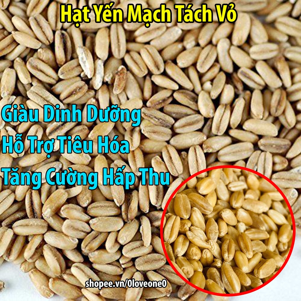 1KG HẠT YẾN MẠCH ĐÃ BÓC VỎ CHO VẸT, CHIM VA THÚ CƯNG , chim yến hót