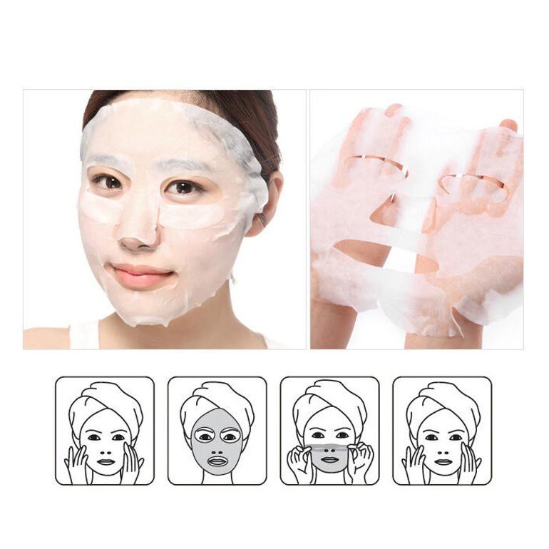 Combo 2 Đắp Mặt Nạ Ngọc Trai Dưỡng Trăng Da Beauskin ISK SUNSKIN PEARL SHEET MASK Hàn quốc 23g/ Gói