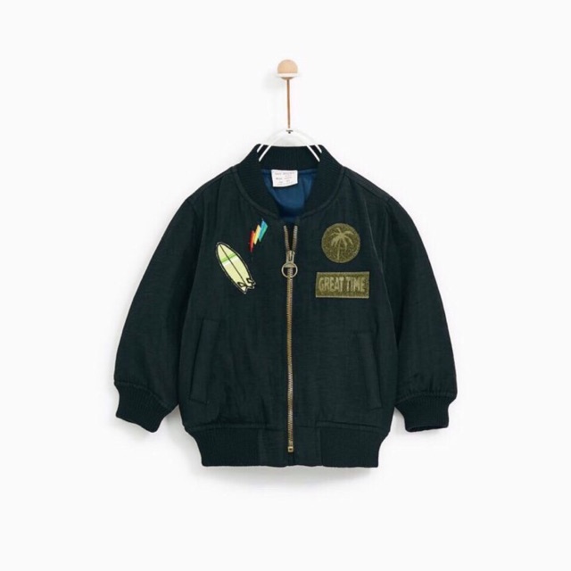 Áo phao bomber zara