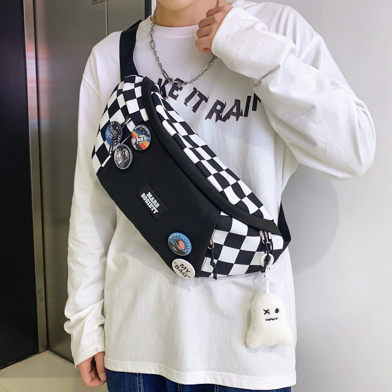 Túi đeo trước ngực/đeo hông IELGY phong cách thời trang Nhật Bản cá tính dành cho nữ