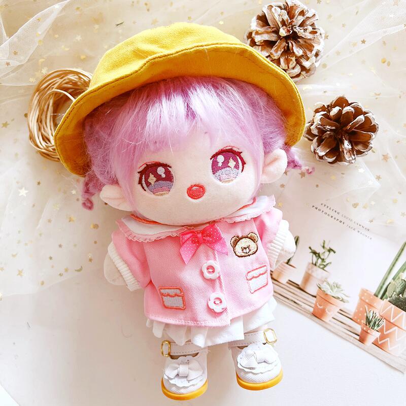 Búp Bê Vải Cotton 20cm Thiết Kế Dễ Thương