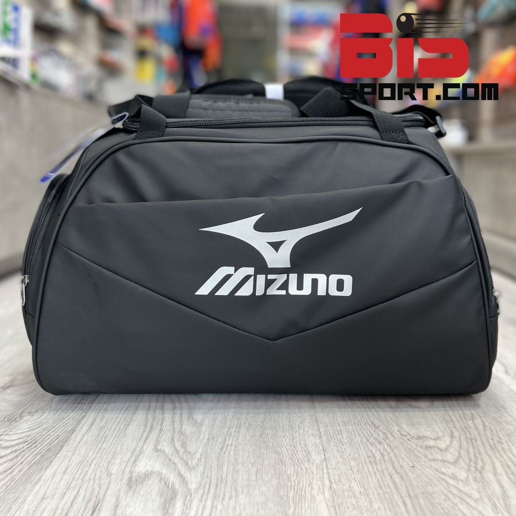 Túi Đeo Thể Thao Bóng Bàn Mizuno Loại Ngắn Chính Hãng - Có Ngăn Dựng Giày Riêng -  Có Ngăn To Rộng