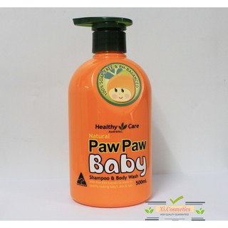 Sữa tắm gội Paw Paw Baby Healthy Care Úc dành cho bé