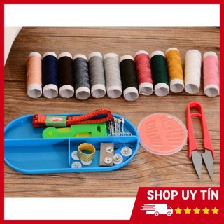 HỘP KIM CHỈ Khâu Vá Đa Năng 55 món mini