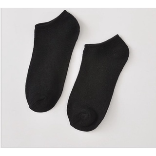 Combo 10 đôi tất đen nam cổ ngắn hàn quốc