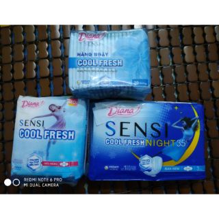 Set băng vệ sinh diana sensi cool fresh