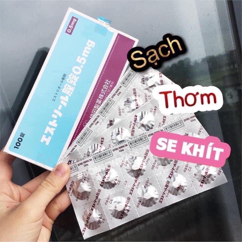 Viên estoril làm sạch Nhật (lẻ 10v/ vỉ)