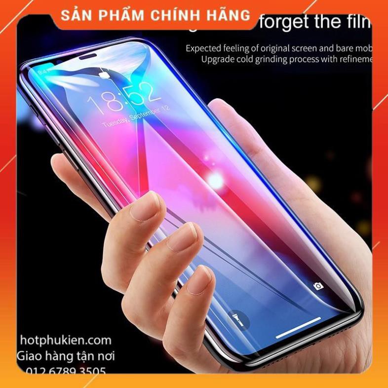 [BH 1 ĐỔI 1] Miếng dán kính cường lực màn hình iPhone XR Baseus mỏng 0.3mm thế hệ mới mặt kính phủ nano