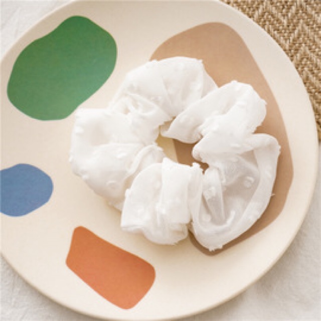 Buộc tóc scrunchies bi nổi ulzzang Quảng Châu