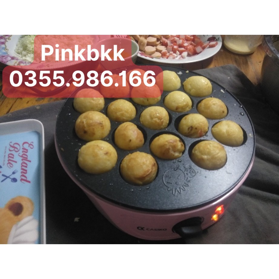 Máy làm bánh bạch tuộc Thái Lan Casiko Takoyaki  CK5004A