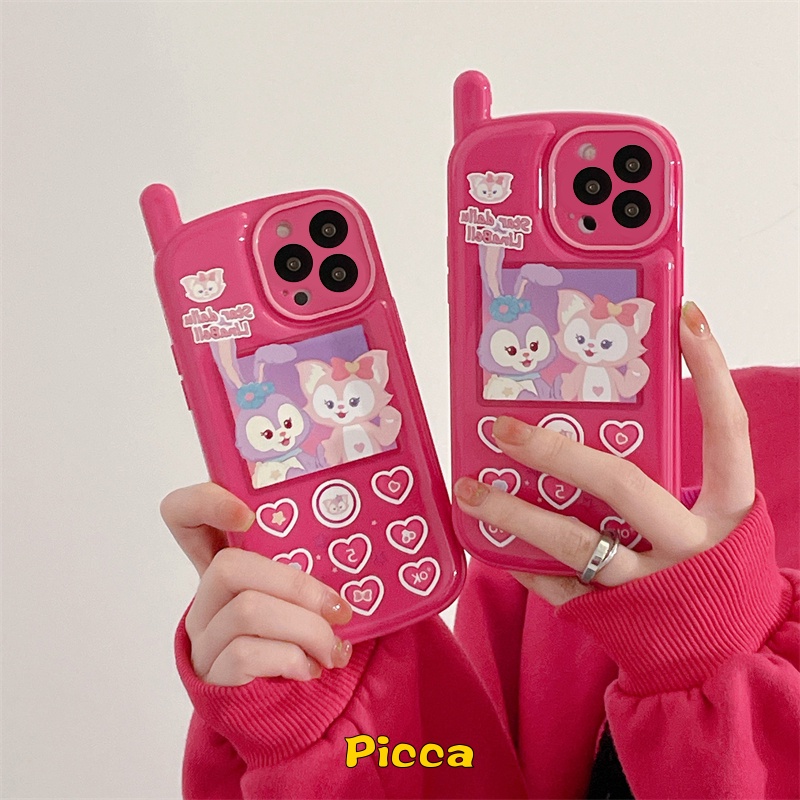 Ốp Điện Thoại Mềm Đệm Khí In Hình Hoạt Hình Disney Linabelo StellaLou Thời Trang Cho IPhone 11 XR 11 12 13 Pro MAX 7 8 Plus X XS MAX