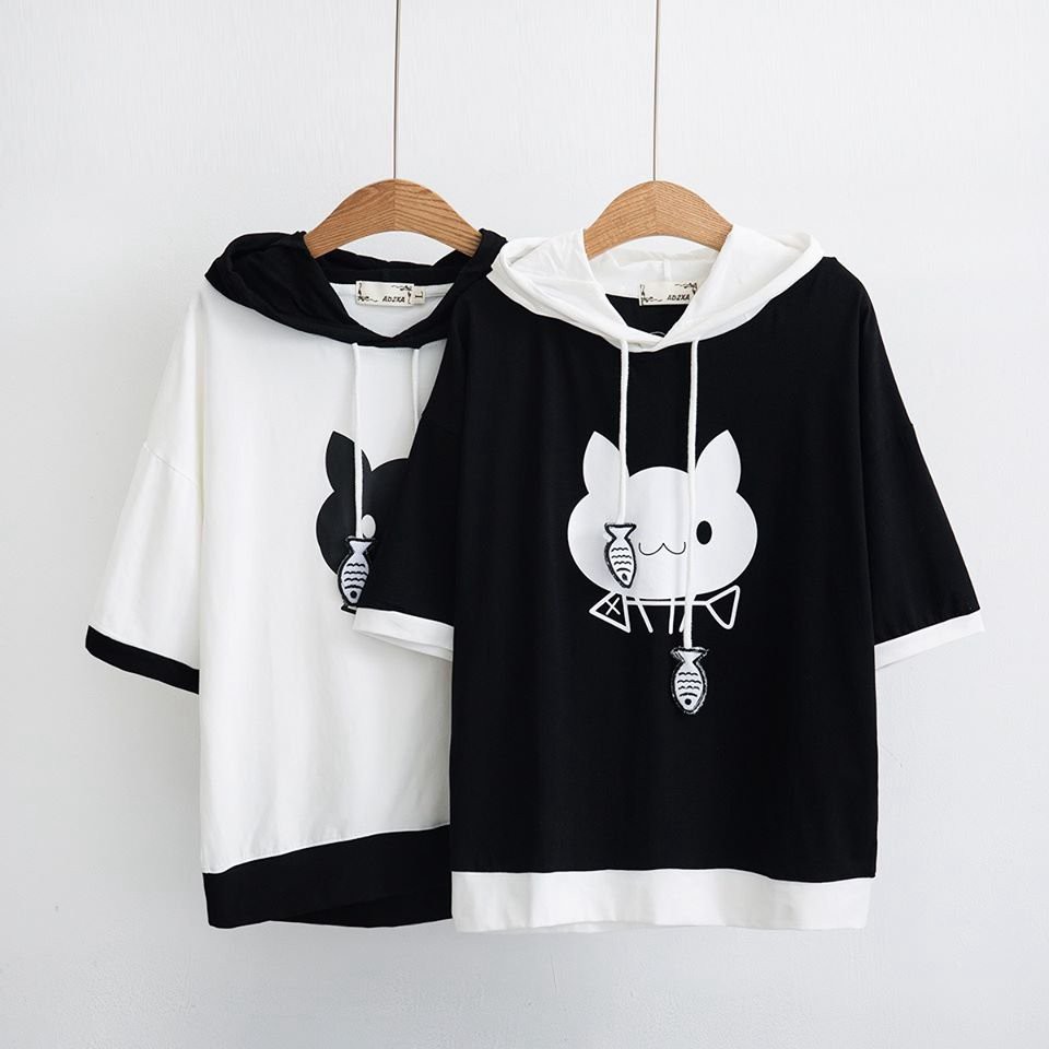 Áo hoodie form rộng,trẻ trung cá tính nam nữ mặc được